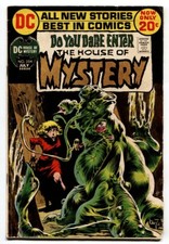 House Of Mystery #208 1972- DC Bronze Horror- Wrightson cover