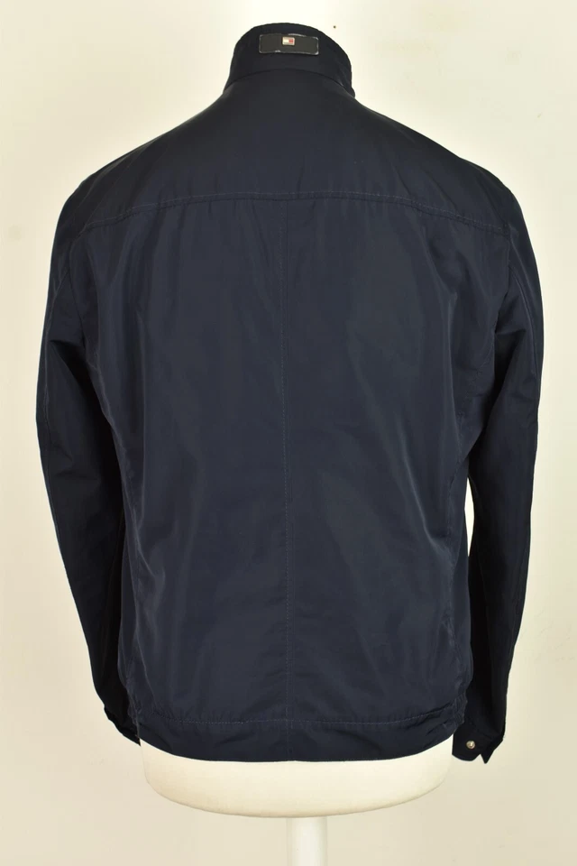 Chaqueta cortavientos azul TOMMY HILFIGER talla 50 para hombre cremallera completa al aire libre ropa exterior Foto 2 de 4