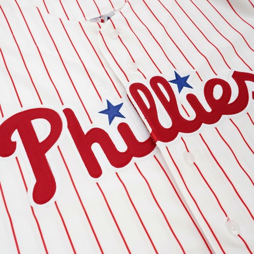 Cole Hamels 2008 Philadelphia Phillies World Series Home/Road/Alt Men's Jersey - Picture 5 of 21