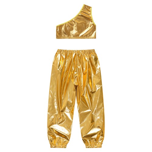 Kinder Mädchen Trainingsanzug Performance Crop Top Mit Hose Training Sweatsuit - Bild 17 von 83