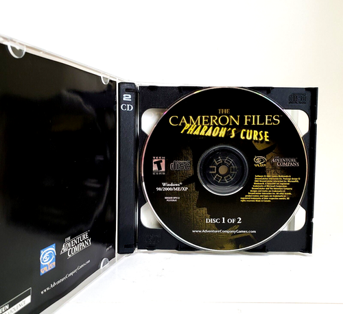THE CAMERON FILES - PHARAOH'S CURSE (CD, PC, 2002, Windows 98/2000/ME/XP) NMD - Bild 2 von 5