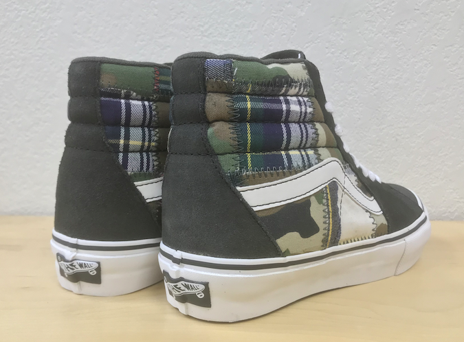Vans Vans Vans Vault Sk8 Hi LX Camo Patchwork Green Women's Sizes New In Box 27000c Vans Vans Vans Vault Sk8 Hi LX Camo Patchwork Green Women's Sizes New In Box 27000c