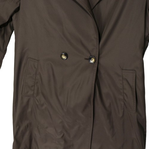 Chaqueta gabardina marrón Larry Levine - talla pequeña - Imagen 2 de 5