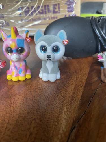 TY Mini Boos x 8 Approx 2.5'' / 6cms Series 1 Collectors Plastic - Picture 3 of 8