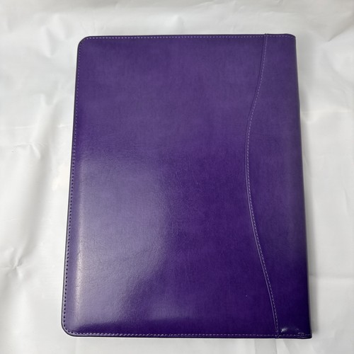 Royce New York Unique PURPLE Leather Executive Leather Writing Portfolio NEW - Picture 8 of 24