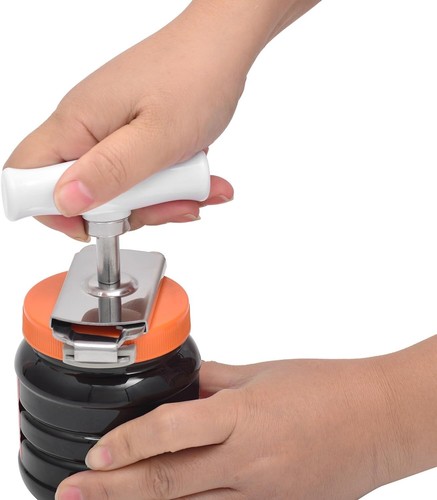 Jar Opener Stainless Steel 4" Easy Grip Gift for Seniors with Arthritis - Picture 8 of 9