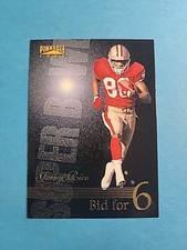 JERRY RICE 1996 PINNACLE FOOTBALL CARD # 190 I1712