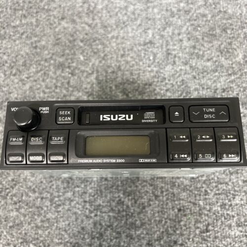 1998-2002 Isuzu Trooper AM FM Radio w/ Cassette Tape Receiver 8-97218-929-2 - Foto 3 di 4