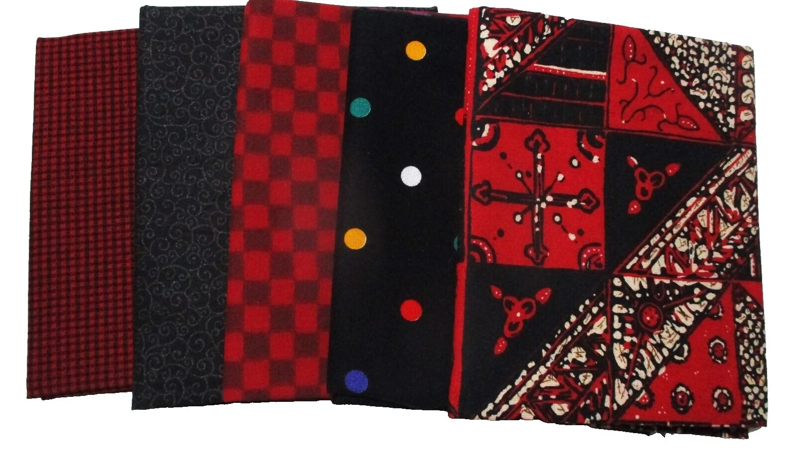 Fat quarters, Paquetes Telas artesanales geométrica de Costura