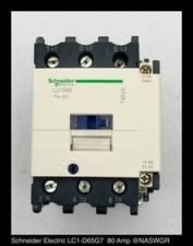 Schneider Electric LC1D65G7 Non-Reversing Contactor ~120vAC-Surplus/1yr Warranty