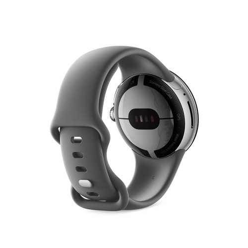 Google Pixel Watch Cinturino Acciaio Inox Lucido-Carbone LTE Nuovo/Sigillato - Foto 12 di 12