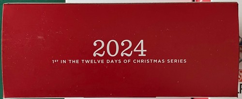 Hallmark 2024 Twelve Days Christmas Partridge Pear Tree 1st Keepsake Ornament - Picture 2 of 3