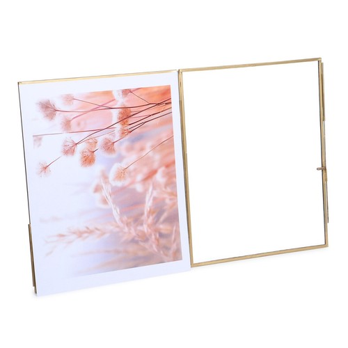 Vintage Stil Messing & Glas hängend freistehender Bilderrahmen Dekor 4 GRÖSSEN - Bild 36 von 58