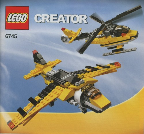 Retired LEGO Creator 3-in-1 / #6745 - Propeller Power / Instruction Manuals Only - Picture 2 of 2