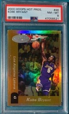 2000 Hoops Basketball #46 Kobe Bryant Hot Prospects PSA 8