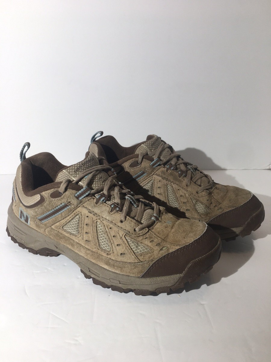 New Balance 645 WW645BR Brown and Tan Suede trail hiking  display picture 1
