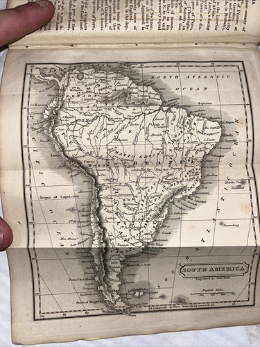 A Concise Gazetteer of the World for the Use of Schools by Earnshaw, 1824 7 Maps - Picture 6 of 10