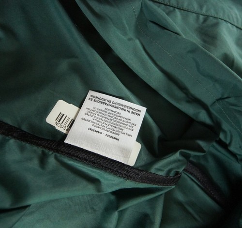 University of Oregon Jacket Women Medium Green Windbreaker Active Full Zip Ducks - Picture 9 of 14