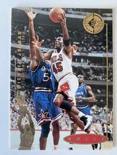 Michael Jordan Upperdeck 1995 Championship Series Returns Match