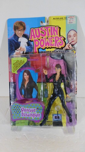 Austin Powers Vanessa Kensington Elizabeth Hurley Figure 1999 McFarlane MOC! - Picture 6 of 13