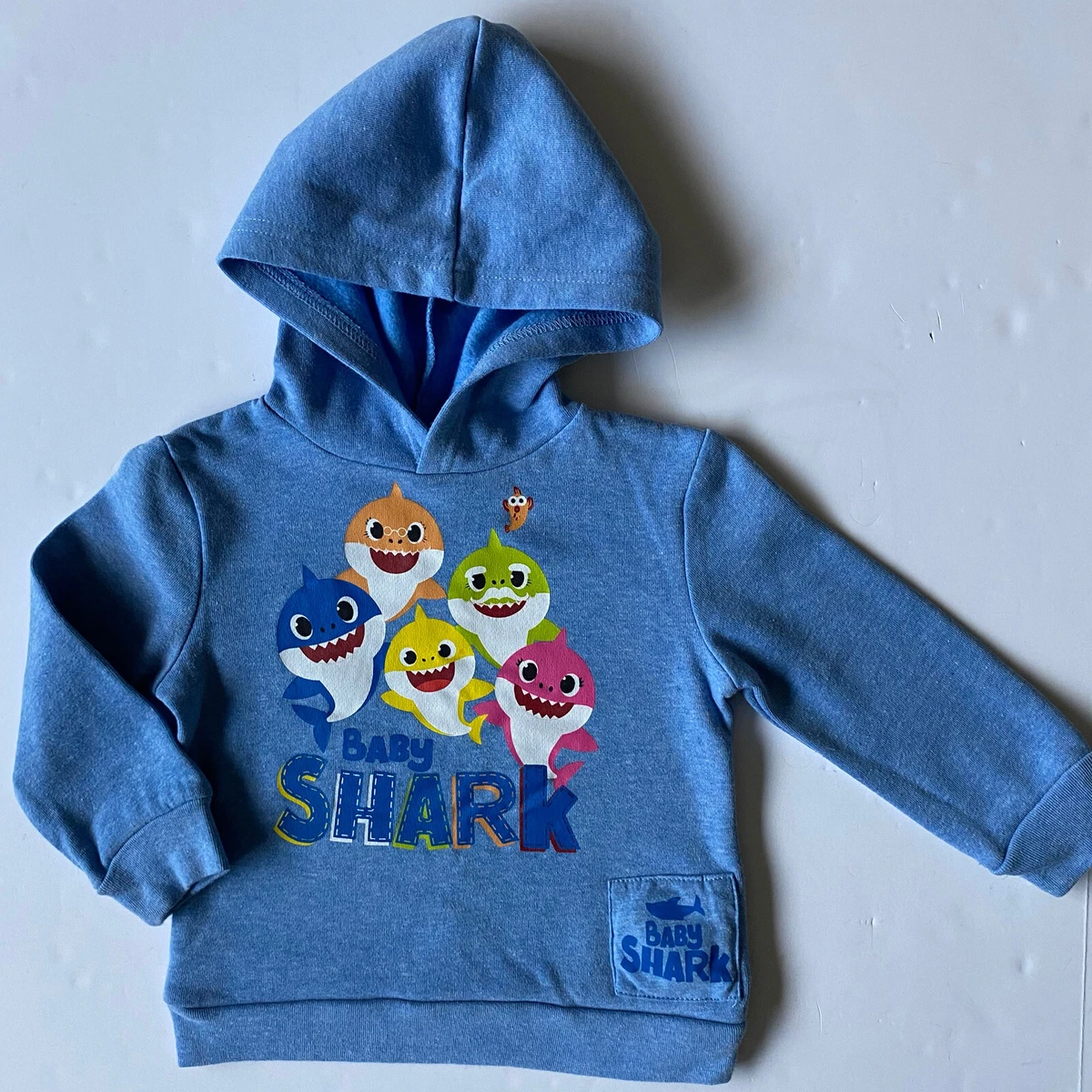 Baby Shark Hoodie Size 3T MUSICAL Pinkfong Nickelodeon Sweatshirt