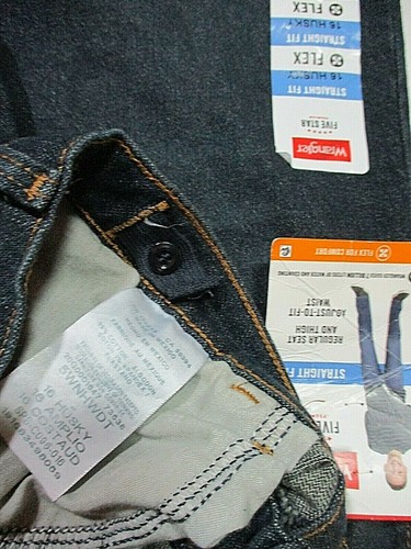New Wrangler Jeans size 16 husky - Picture 3 of 3