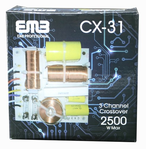 2x EMB CX-31 Replacement Speaker Crossover 2500W Works with All Major Brands - Picture 7 of 7