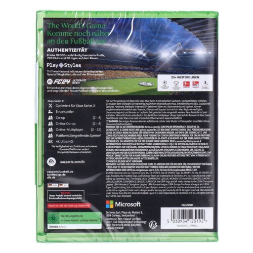 EA Sports FC 24 Xbox Series X  - Bild 2 von 2