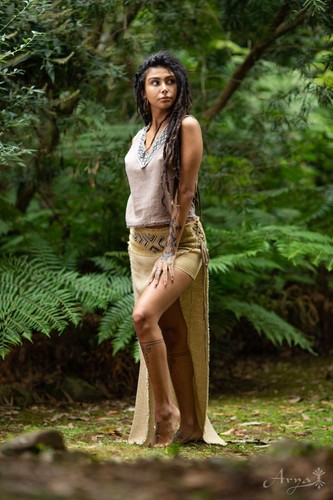 Daenerys Natural Cotton Skirt - Afbeelding 12 van 22