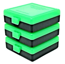 BERRY'S PLASTIC AMMO BOXES (3) ZOMBIE 100 Round 9MM / 380 
