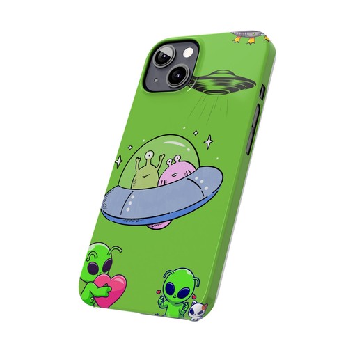 Whimsical Alien Phone Cases, Cute Galaxy Cases, Gift for Space Lovers, Fun Outer - Picture 29 of 58