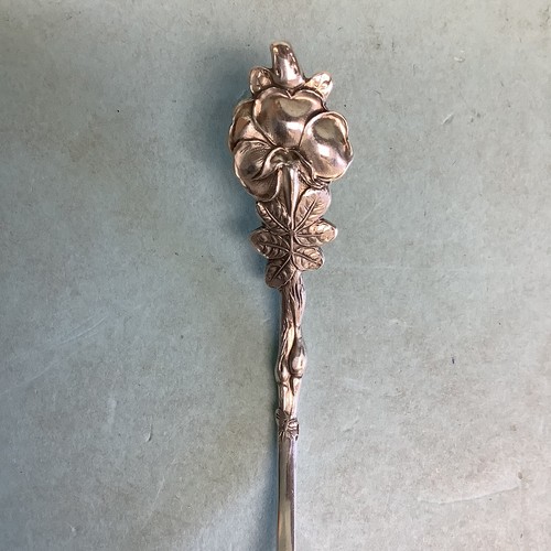 Victorian Sterling Silver Reed & Barton Condiment Ladle 5”L - Picture 6 of 9