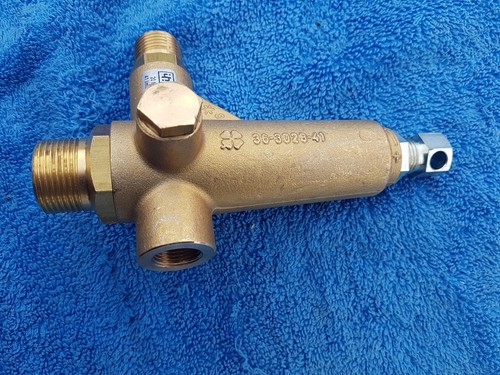 PRESSURE WASHER INTERPUMP K5.1 UNLOADER VALVE 36-3028-41 BREVETT FLOW SENSITIVE - Picture 7 of 11