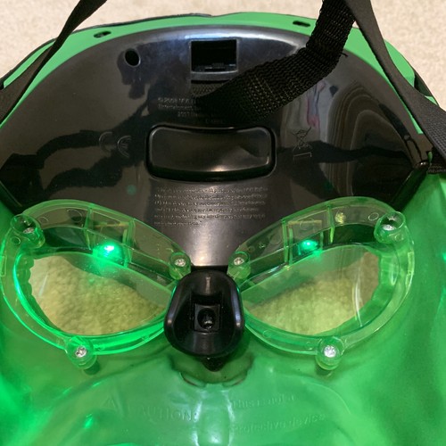 Marvel Incredible Hulk Power Toy Glow Mask Green Eyes Light Up 2008 Working - Picture 12 of 12