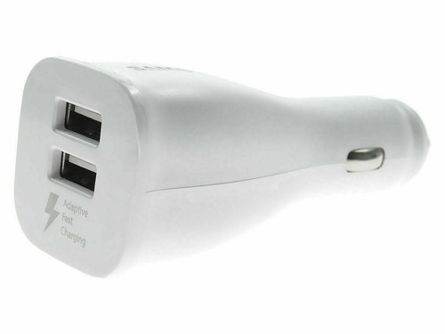 Genuine Samsung Dual USB Fast Car Charger Type C Cable S7 S8 S9 S10 Note 8 9 10 - Picture 10 of 26