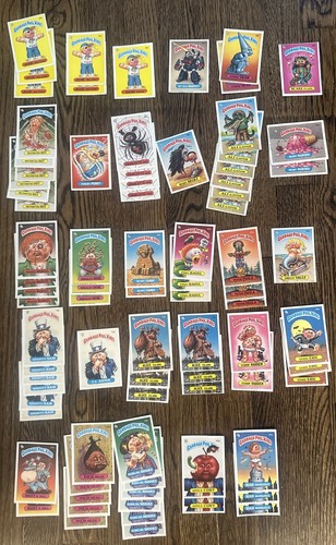 1986 Topps Garbage Pail Kids Original 3rd Series OS3 Doubles Of 29/88, 82 Cards