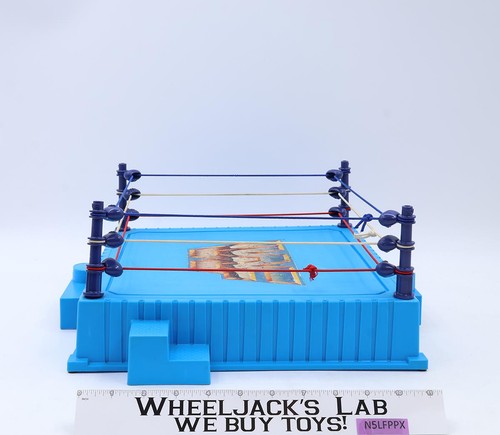 Offizielle Wrestling Ring WWE WWF 1990 Hasbro Actionfigur Spielset Vintage - Bild 3 von 6