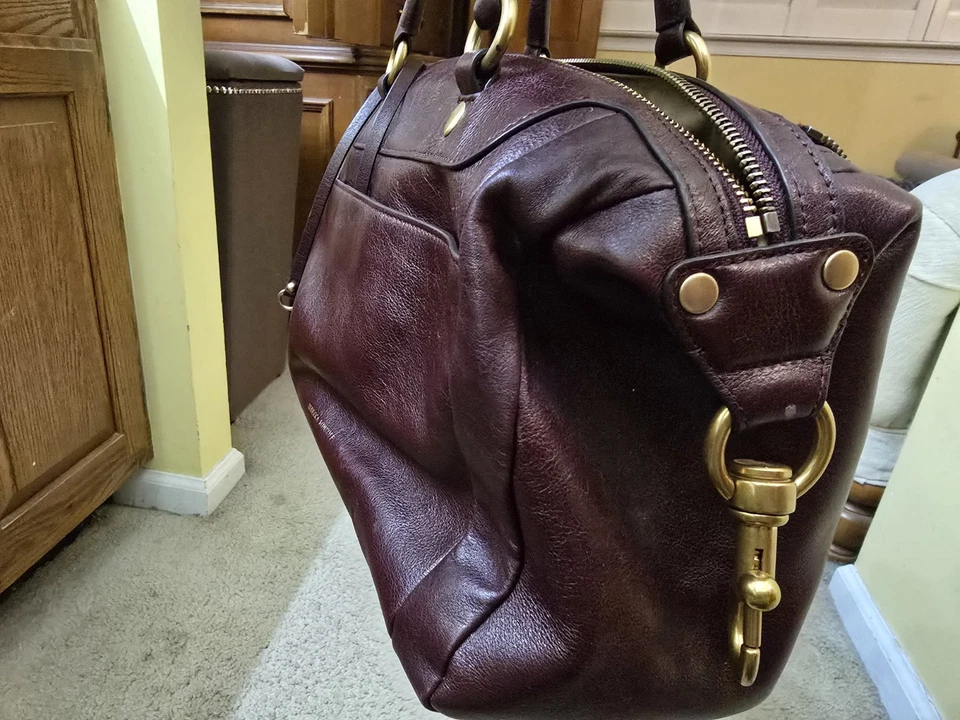 Bolso de mano de cuero Rebecca Minkoff Foto 3 de 4