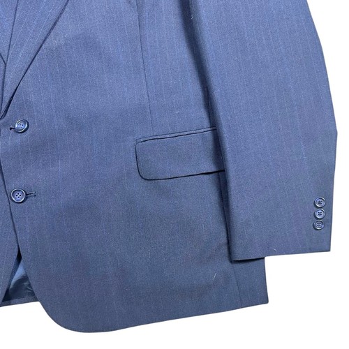 Towncraft Men's 48R Navy Pinstripe Sport Coat - Picture 8 of 9