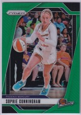 2024 Panini Prizm WNBA - SOPHIE CUNNINGHAM #117 Green Prizm - SUN / FEVER