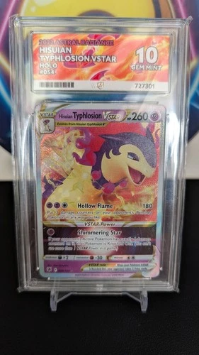 Hisuian Typhlosion VSTAR 054/189 ACE graded card