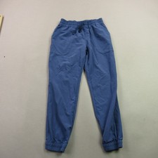 Patagonia Pants Girls Medium 10 Straight Leg Pocket Outdoors Blue Chino