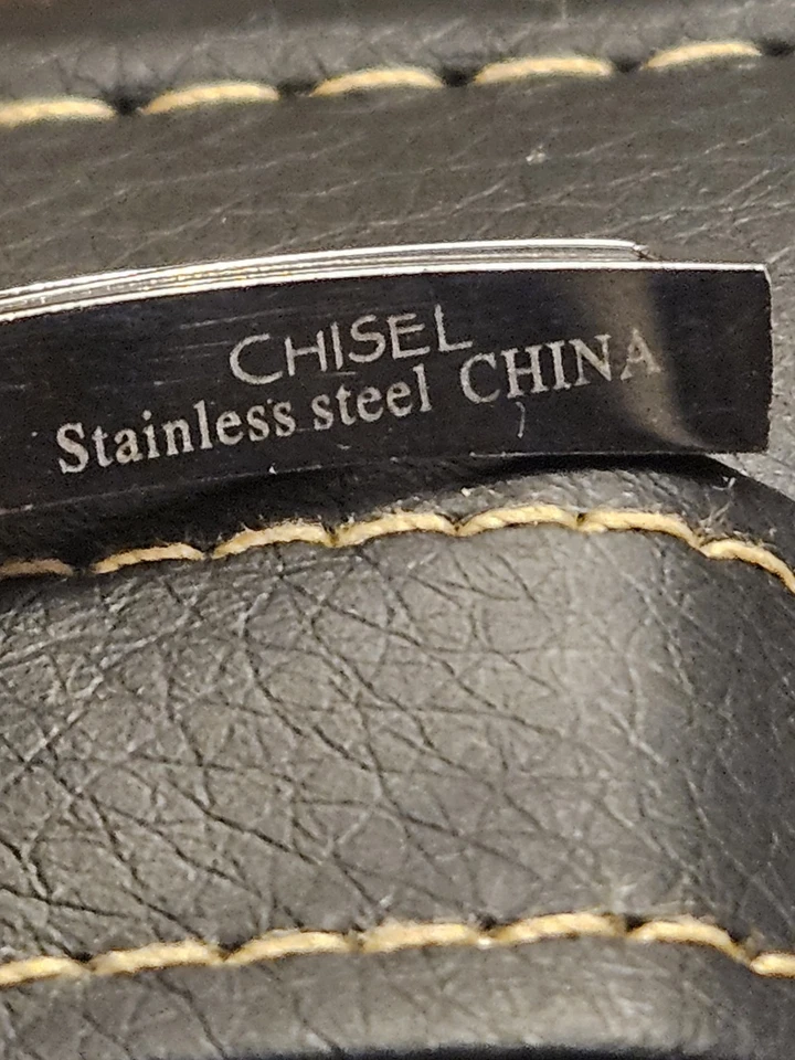 Cincel Acero Inoxidable Cepillado Pulido Cruz Colgante Collar 20" Cadena Serpiente Foto 4 de 4