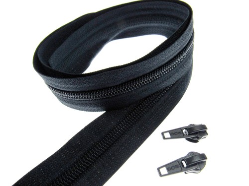 Continuous Zip Chain No.5 Weight with Sliders - Ideal for Upholstery & Cushions - Picture 5 of 25