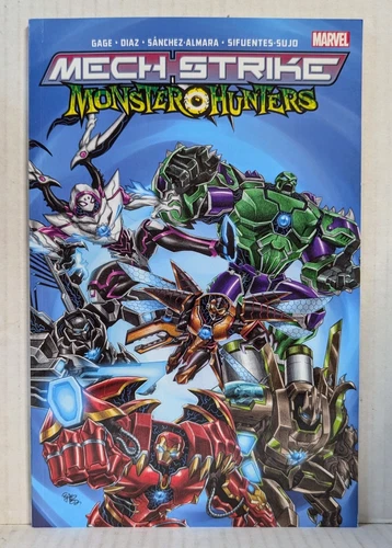 AVENGERS: MECH STRIKE: Monster Hunters TPB Marvel Comics 2023 Reprints #1-5 Gage