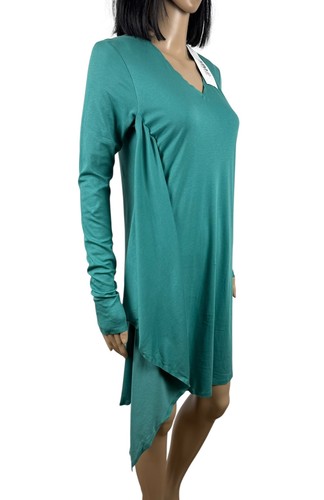 MM6 Maison Martin Margiela Vestito Drappeggiato Elasticizzato Mini Taglia M - Foto 4 di 15