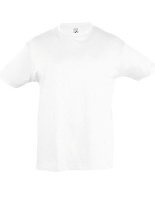 50 Stück KIDS T-Shirt SOLS Regent, weiß, NEU, Gr. 12Years - 142/152