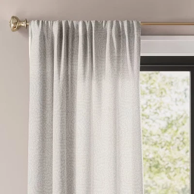 Printed Farrah Light Filtering Curtain Panel - Threshold