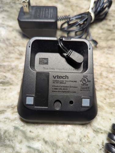 VTECH CS6649 Cyfrowy system odbierania Identyfikator dzwoniącego Bezprzewodowa i przewodowa baza telefonu - Zdjęcie 12 z 12