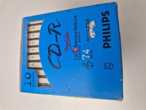 Philips CD-R 74 Megalife 74 Min 10er Pack Rohling Audio Recordable Musik Discs CDR  - Bild 4 von 7